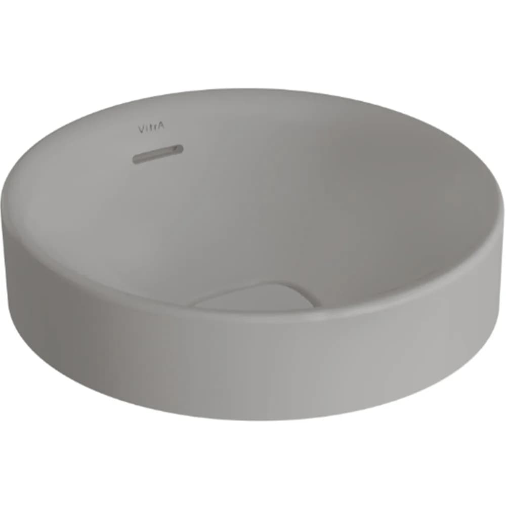 Vitra Metropole 40x40 Cm Mat Taş Gri Çanak Lavabo