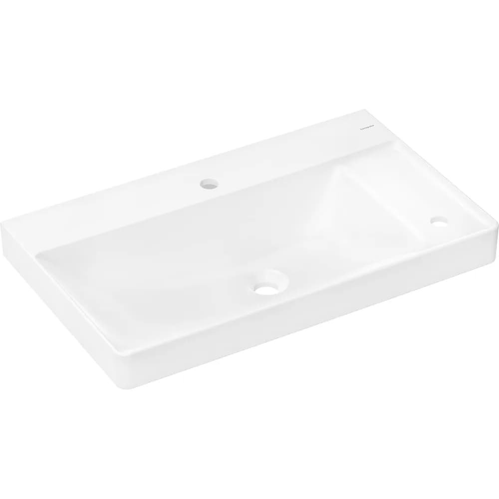 Hansgrohe Xelu Q 80x48 cm Sağ Raflı Çift Batarya Delikli Lavabo - 60319450