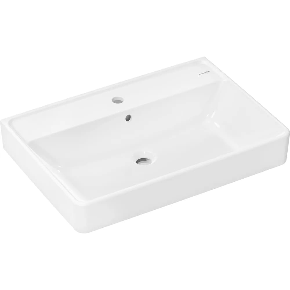 Hansgrohe Xanuia Q 70x48 cm Batarya Delikli Taşmalı Lavabo - 60221450