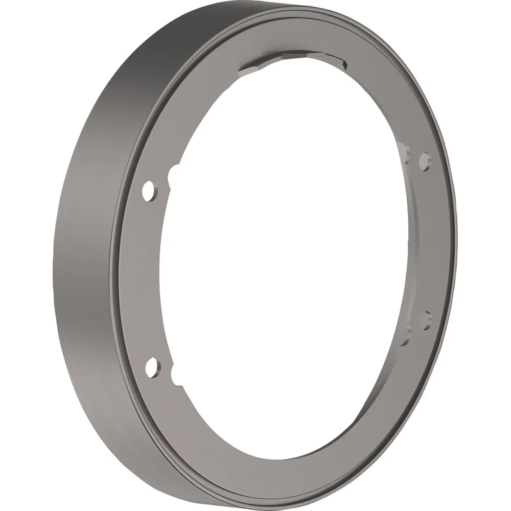 Hansgrohe 22 mm Mat Siyah-Krom Ankastre Uzatma Parçası - 13597340