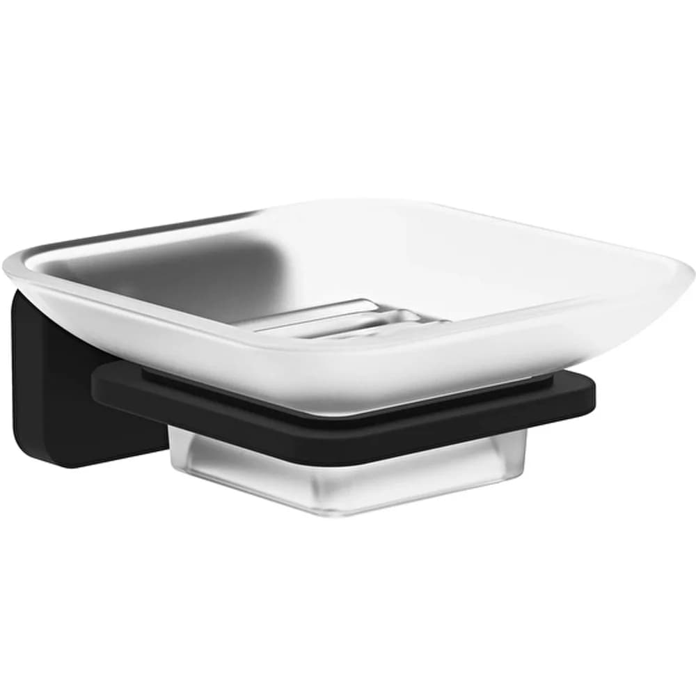 Vitra Flow Mat Siyah Sabunluk