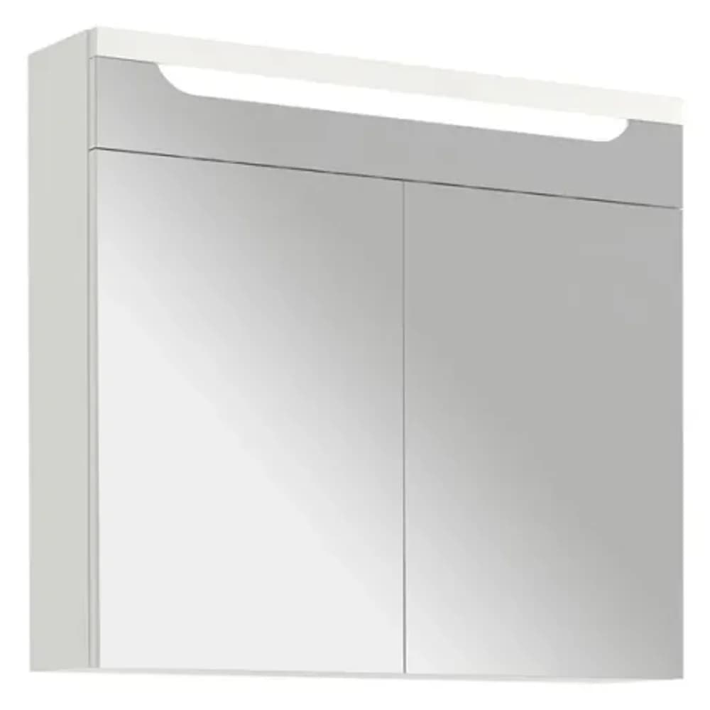 Kale Casilla 80 Cm Mat Gri Aydınlatmalı Ayna Dolabı - 310300100194