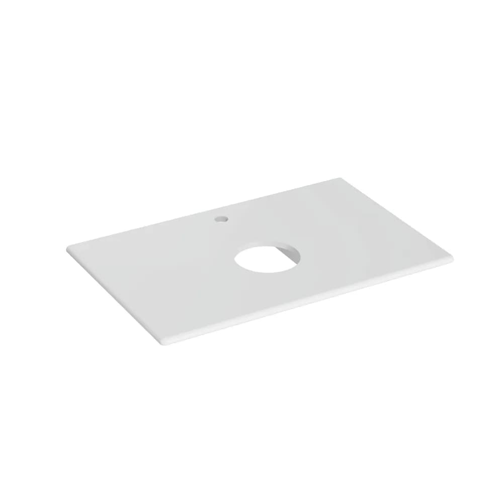 Vitra Metropole 80x50 Cm Mat Beyaz Tezgah - 7546B001-1826