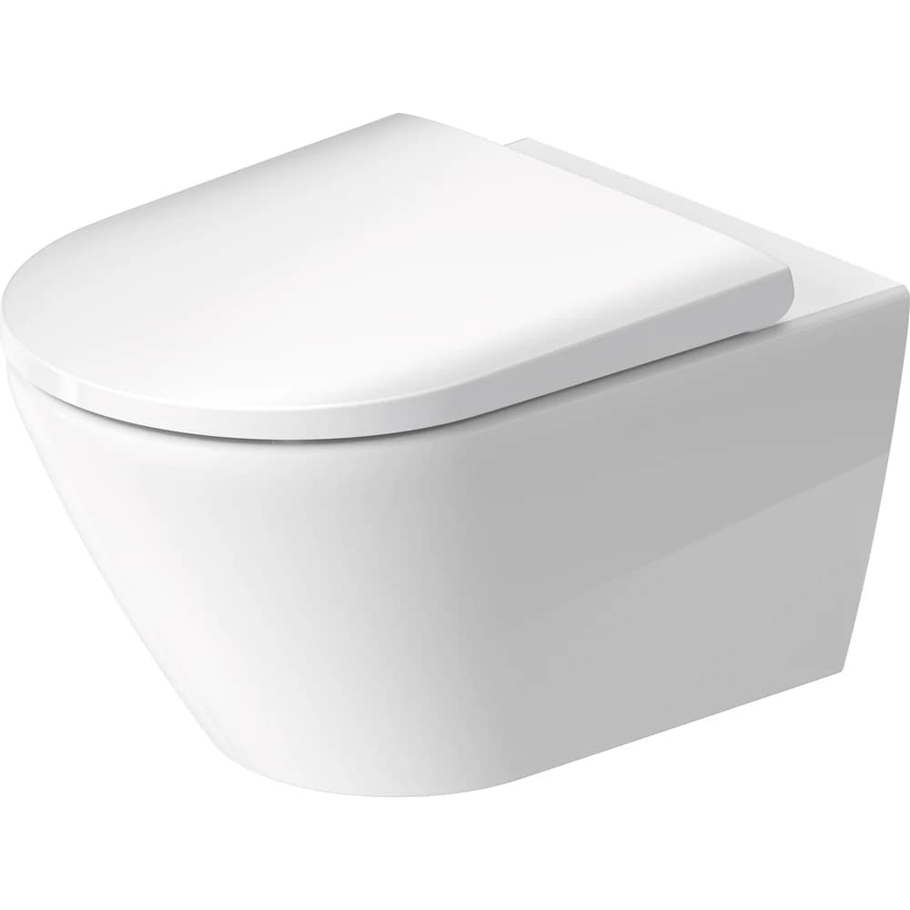 Duravit D-Neo Kanalsız 37x54 Cm Beyaz Parlak Asma Klozet Takımı