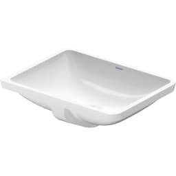 Duravit Starck 3 53 Cm Beyaz Parlak Tezgah Altı Lavabo görsel 1