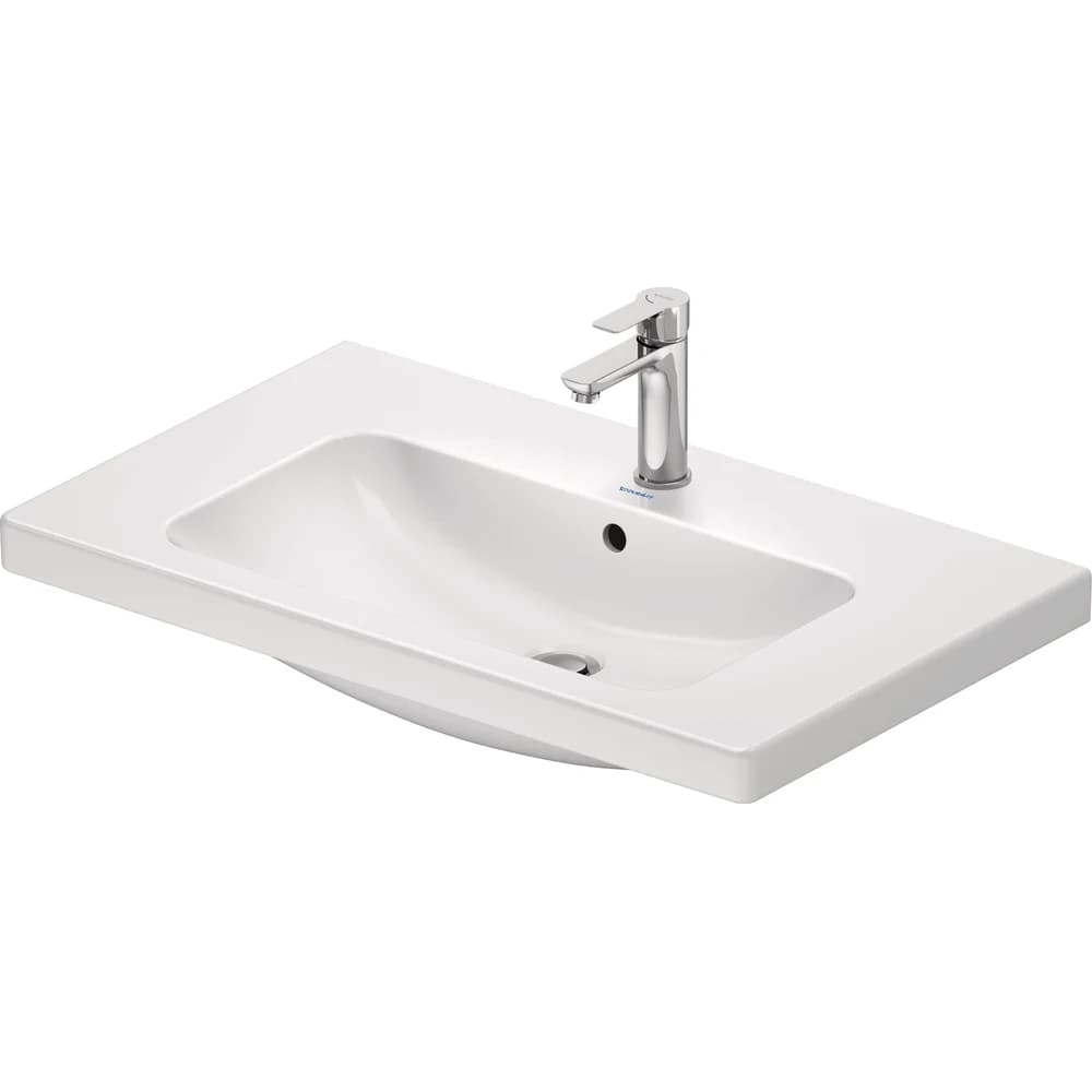 Duravit D-Code 80 Cm Beyaz Parlak Lavabo