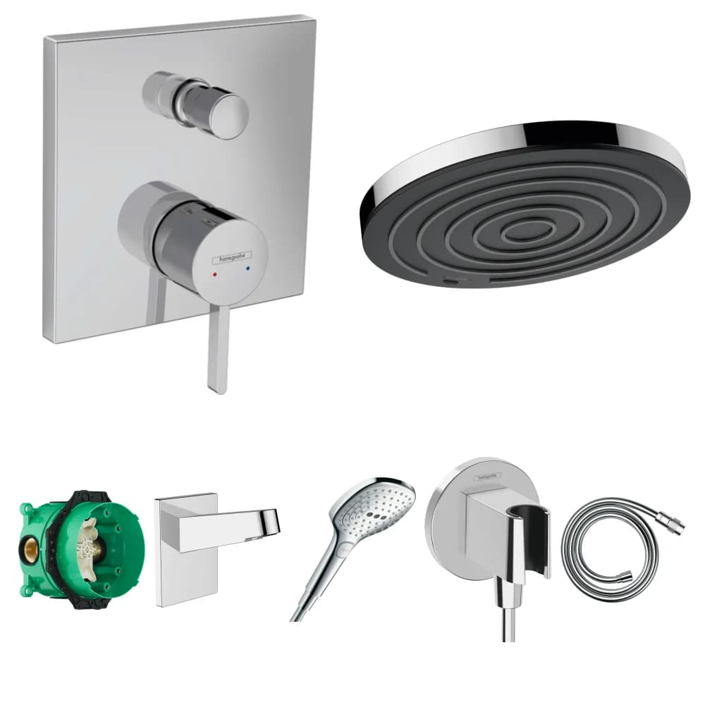 Hansgrohe Finoris 2 Çıkış Ankastre Duş Seti - Pulsify S 260