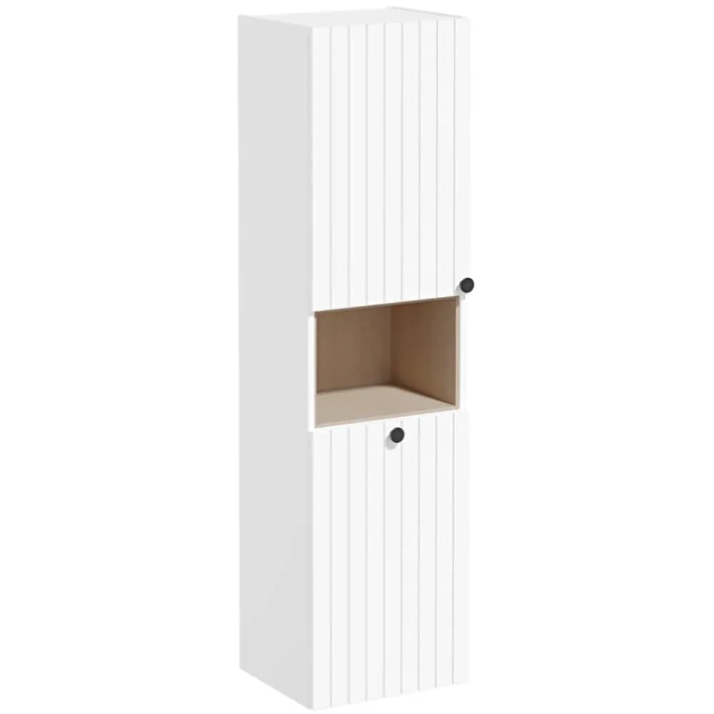 Vitra Root Groove 40 Cm Sepetli Mat Beyaz Boy Dolabı