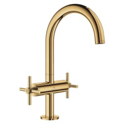Grohe Atrio New Classic Altın Tek Delikli L Lavabo Bataryası görsel 1