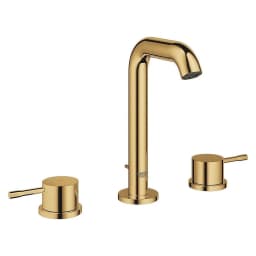Grohe Essence New Altın 3 Delikli M Lavabo Bataryası görsel 1