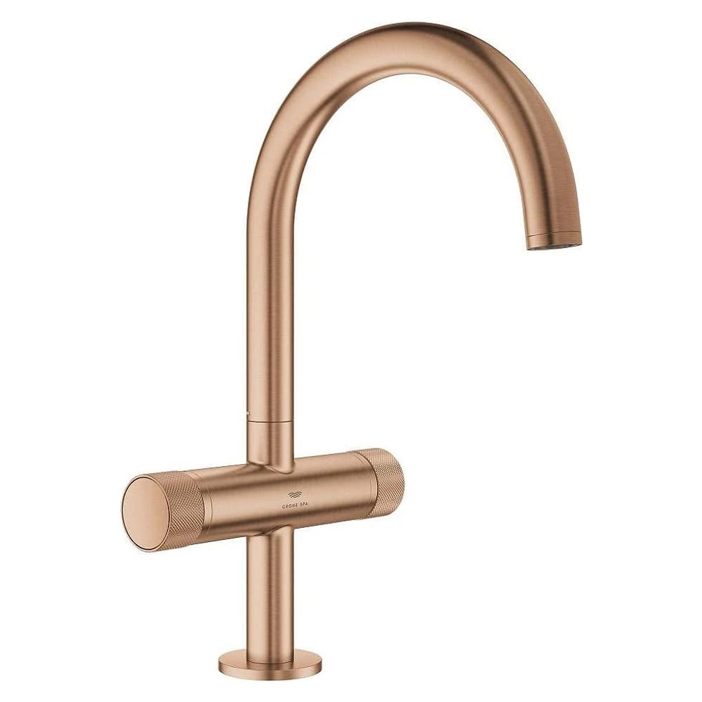 Grohe Atrio Private Collection Knob L Lavabo Bataryası Bronz 1/2"