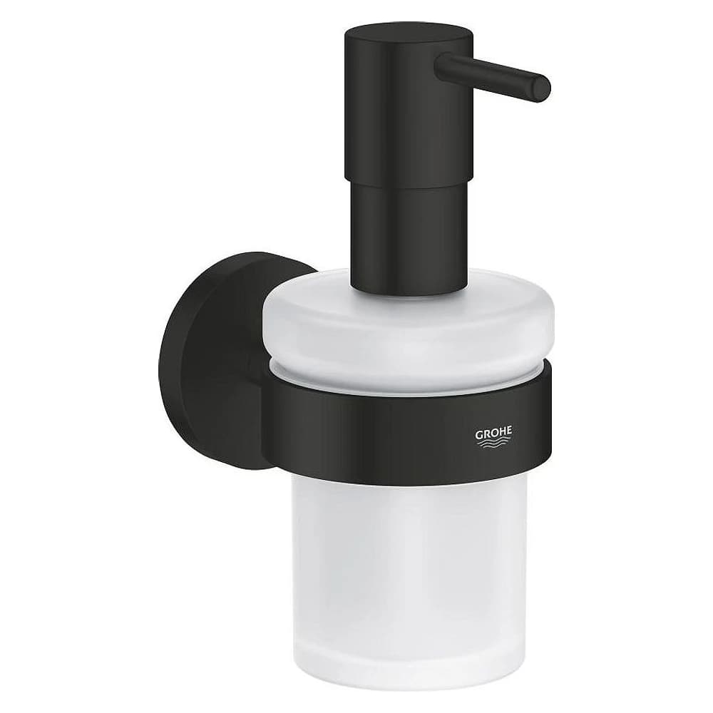 Grohe Essentials New Siyah Sıvı Sabunluk