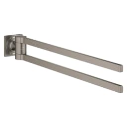 Grohe Allure New Antrasit Fırçalanmış İkili Havluluk görsel 1