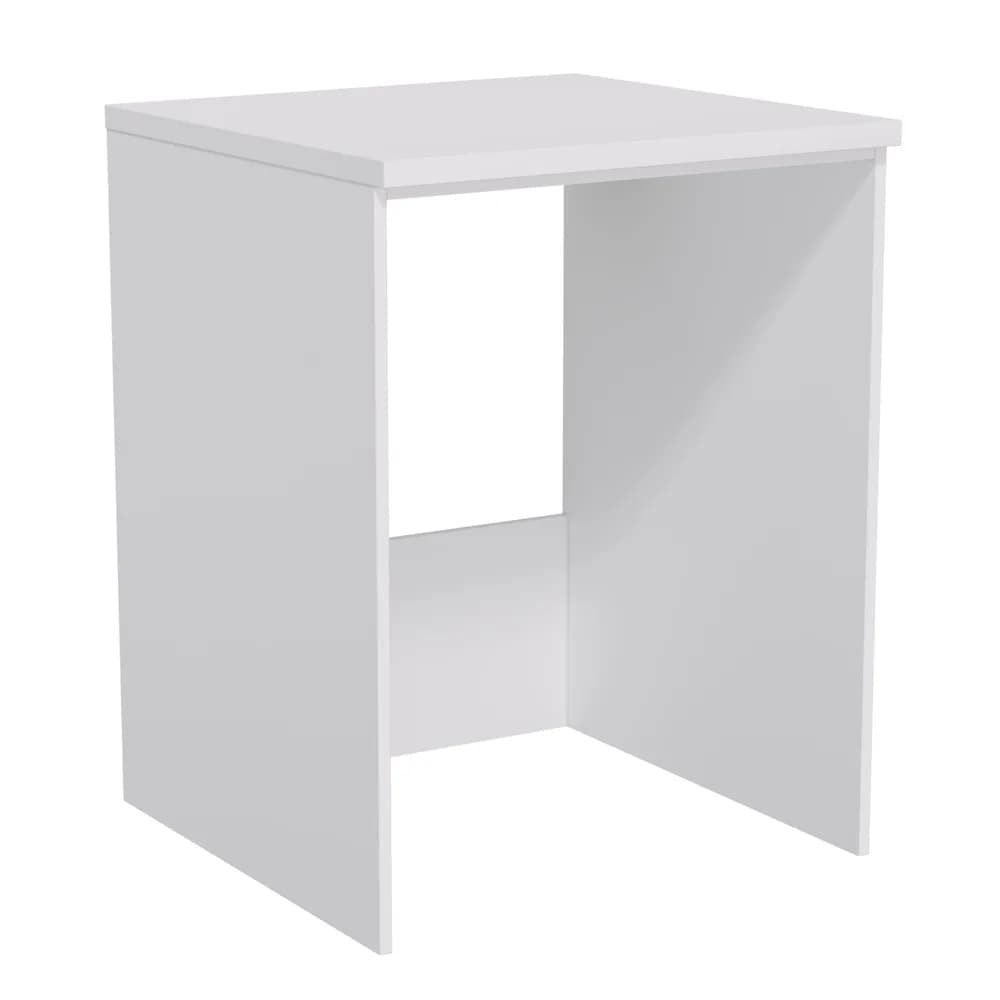 Vitra 70 Cm Mat Beyaz Çamaşır Makinesi Dolabı