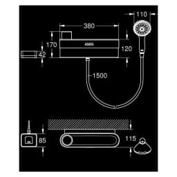 Grohe Purefoam Krom Bardaklık 1050740000 görsel 2