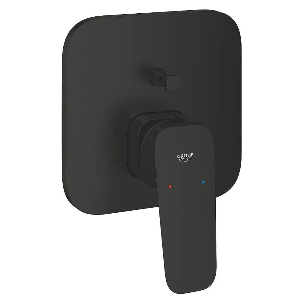 Grohe Cubeo Siyah Banyo Bataryası