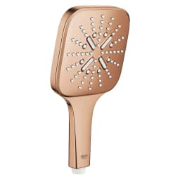 Grohe Rainshower SmartActive 130 Cube Bronz El Duşu görsel 1