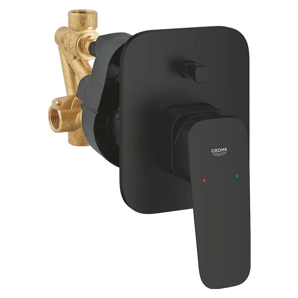 Grohe Cubeo Siyah Banyo Bataryası 1017762430