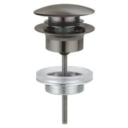 Grohe Antrasit Fırçalanmış Gider Seti görsel 1