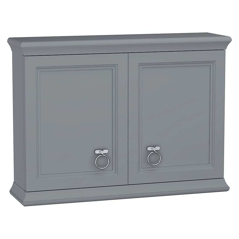 Vitra Valarte 75 Cm Mat Gri İki Kapaklı Üst Ünite