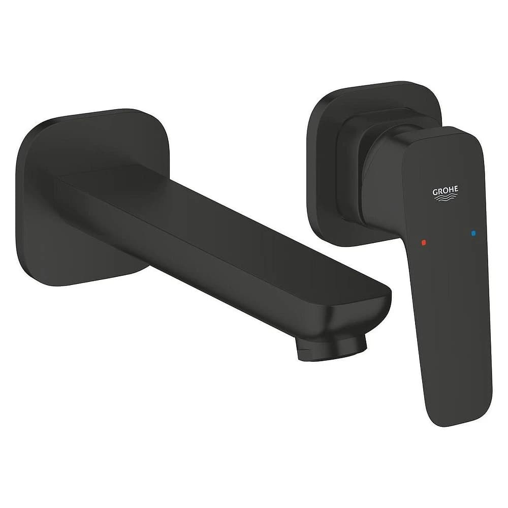 Grohe Cubeo Siyah Ankastre M Lavabo Bataryası