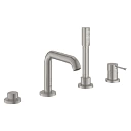 Grohe Essence New Paslanmaz Çelik Fırçalanmış Banyo Bataryası görsel 1