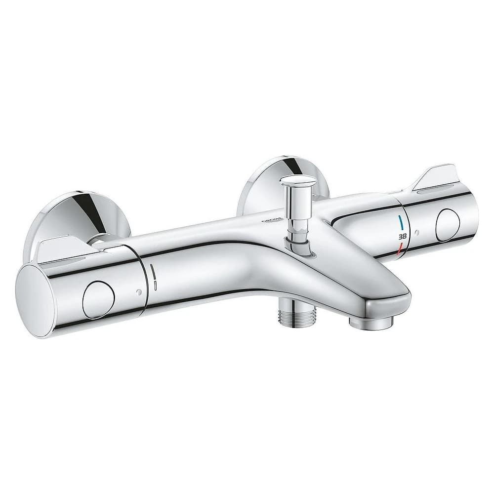 Grohe Grohtherm 800 Krom Duvardan Termostatik Batarya