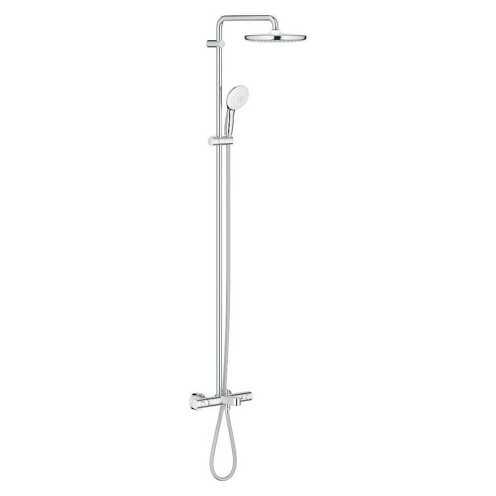 Grohe Tempesta System 250 Krom Duvardan Duş Sistemi