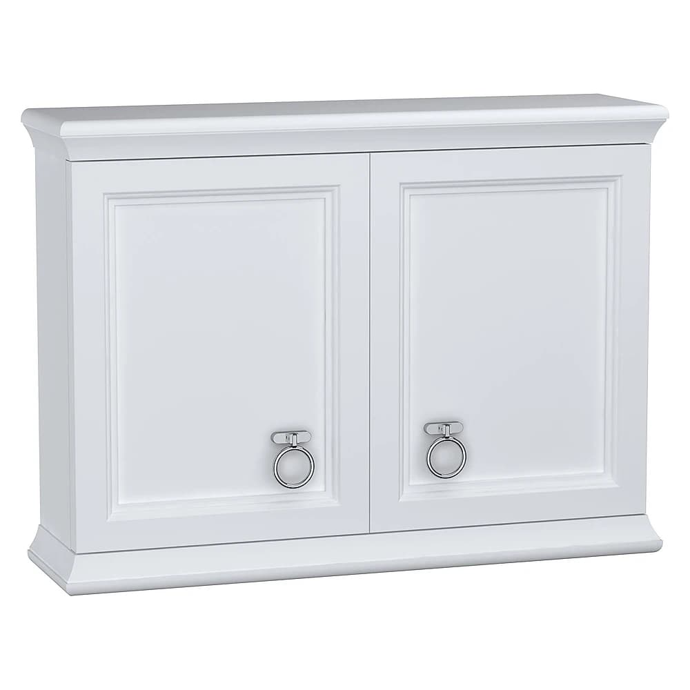 Vitra Valarte 75 Cm Mat Beyaz İki Kapaklı Üst Ünite