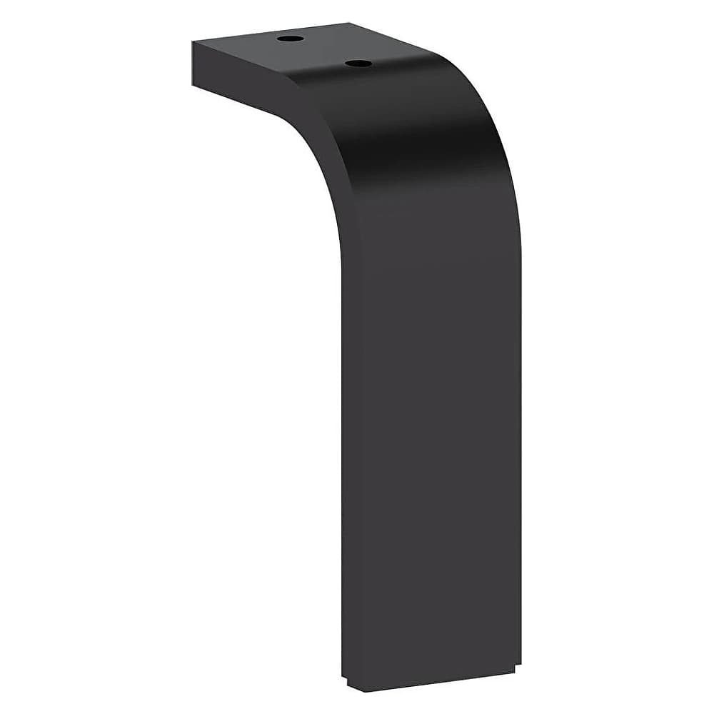 Vitra Root Flat 13 Cm Mat Siyah 2 Adet Dolap Ayağı