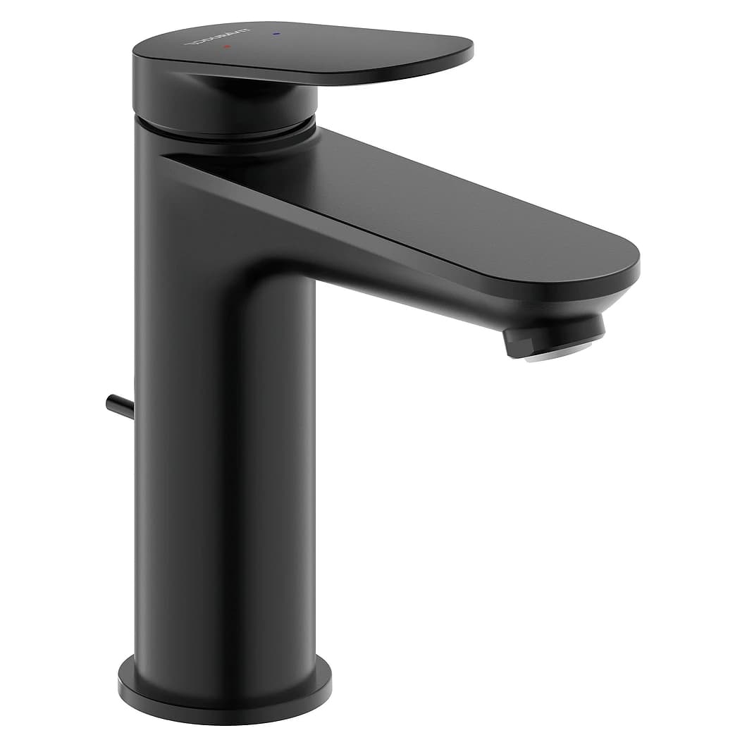 Duravit Wave Gider Setli Mat Siyah Yüksek Lavabo Bataryası