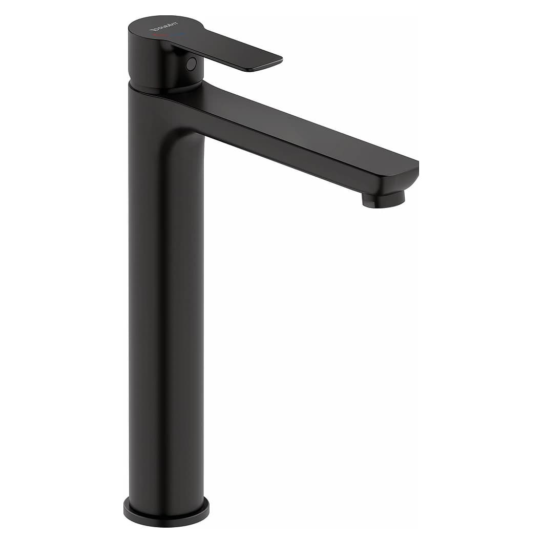 Duravit D-Code Mat Siyah Çanak Lavabo Bataryası