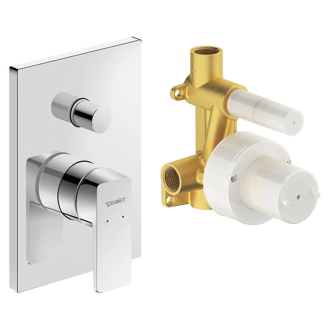 Duravit Manhattan 125 Mm Ankastre Duş Bataryası