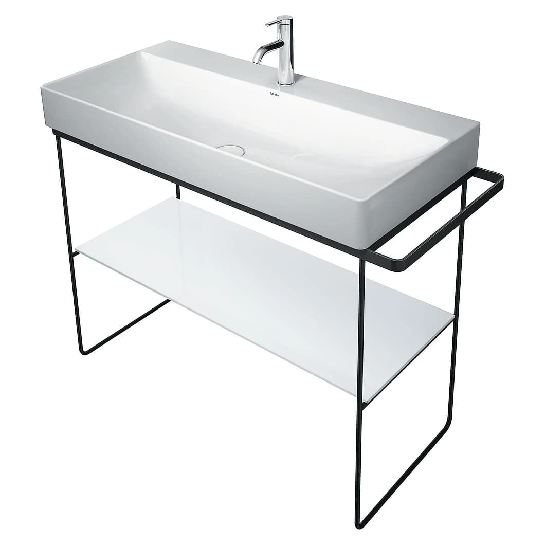 Duravit DuraSquare Beyaz Duvara Monte Cam Raf