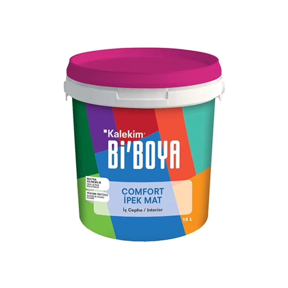 Bi'Boya Comfort İpek Mat Beyaz 2,5 Lt İç Cephe Boyası