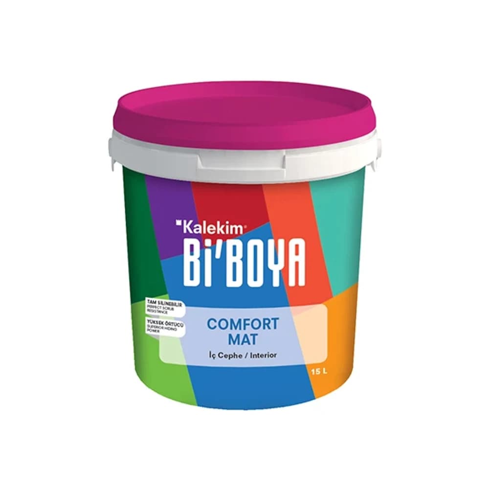 Bi'Boya Comfort Mat Beyaz 2,5 Lt İç Cephe Boyası