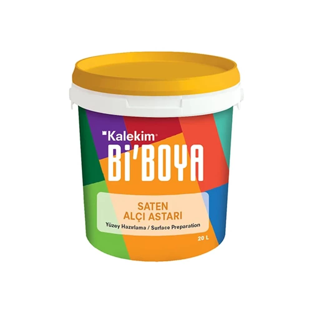 Bi'Boya Saten Şeffaf 5 Lt Alçı Astarı