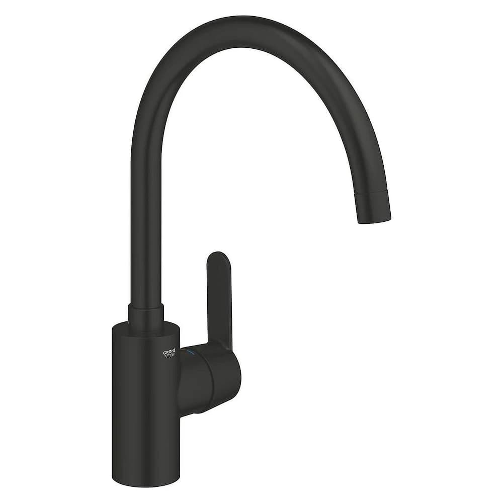 Grohe Get Siyah Yüksek Eviye Bataryası