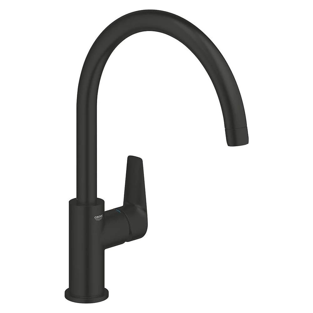 Grohe StartEdge Siyah Yüksek Eviye Bataryası