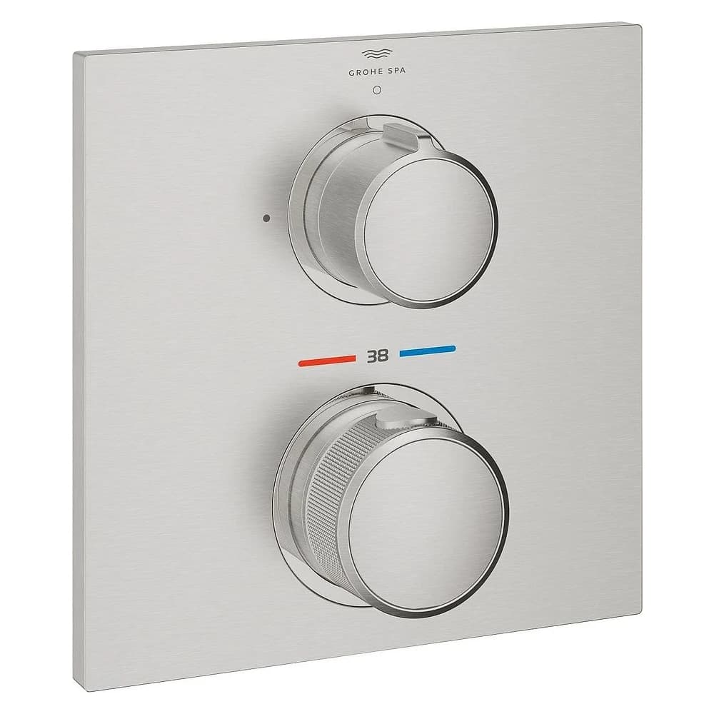 Grohe Allure Çelik Termostatik Ankastre Duş Bataryası