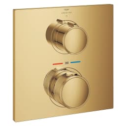Grohe Allure Altın Termostatik Ankastre Duş Bataryası görsel 1