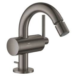Grohe Atrio Fırçalı Antrasit Tek Kumandalı Bide Bataryası görsel 1