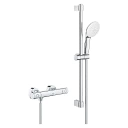 Grohe Grohtherm Cosmopolitan Krom Termostatik Duş Seti 60 Cm görsel 1
