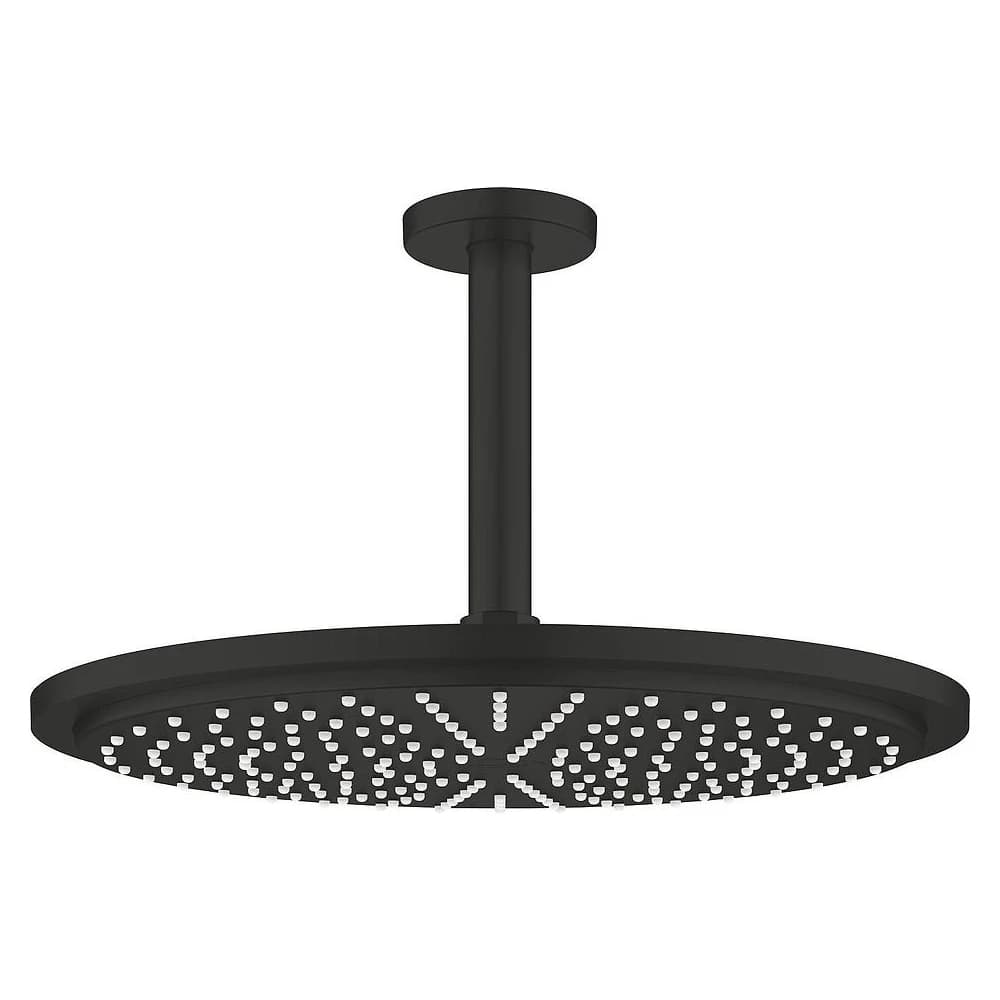 Grohe Cosmopolitan Siyah 31 Cm Tavan Tepe Duşu Seti