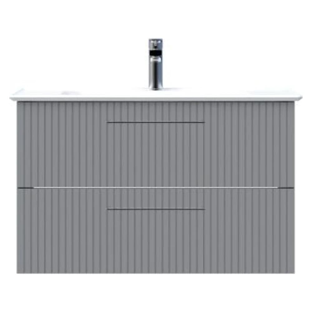 Creavit E10 85 Cm Gri 2 Çekmeceli Lavabo Dolabı