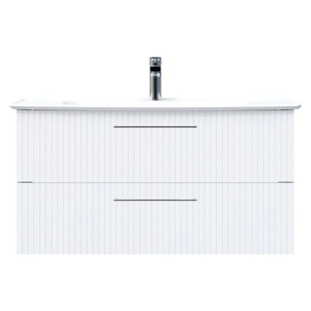 Creavit E10 100 Cm Beyaz 2 Çekmeceli Lavabo Dolabı