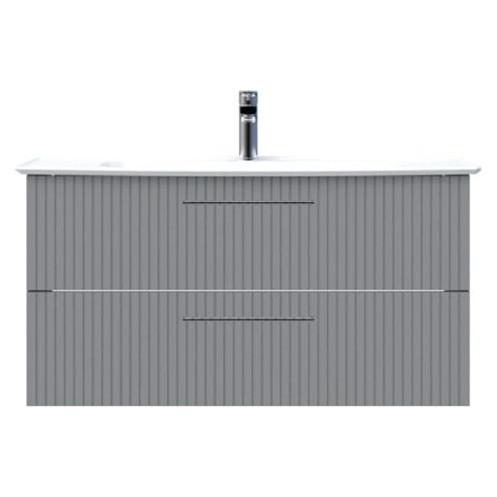 Creavit E10 100 Cm Gri 2 Çekmeceli Lavabo Dolabı