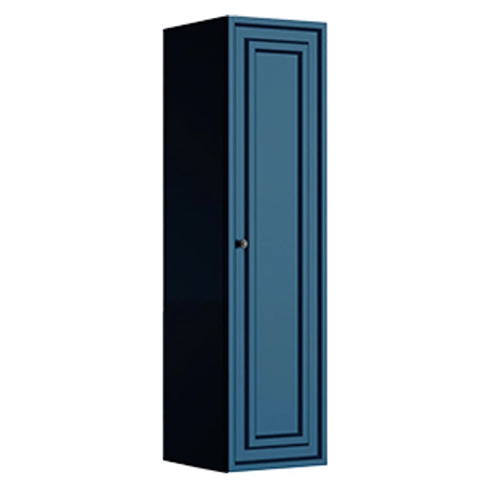 Creavit Kayra 130 Cm Mat Safir Mavi Boy Dolabı
