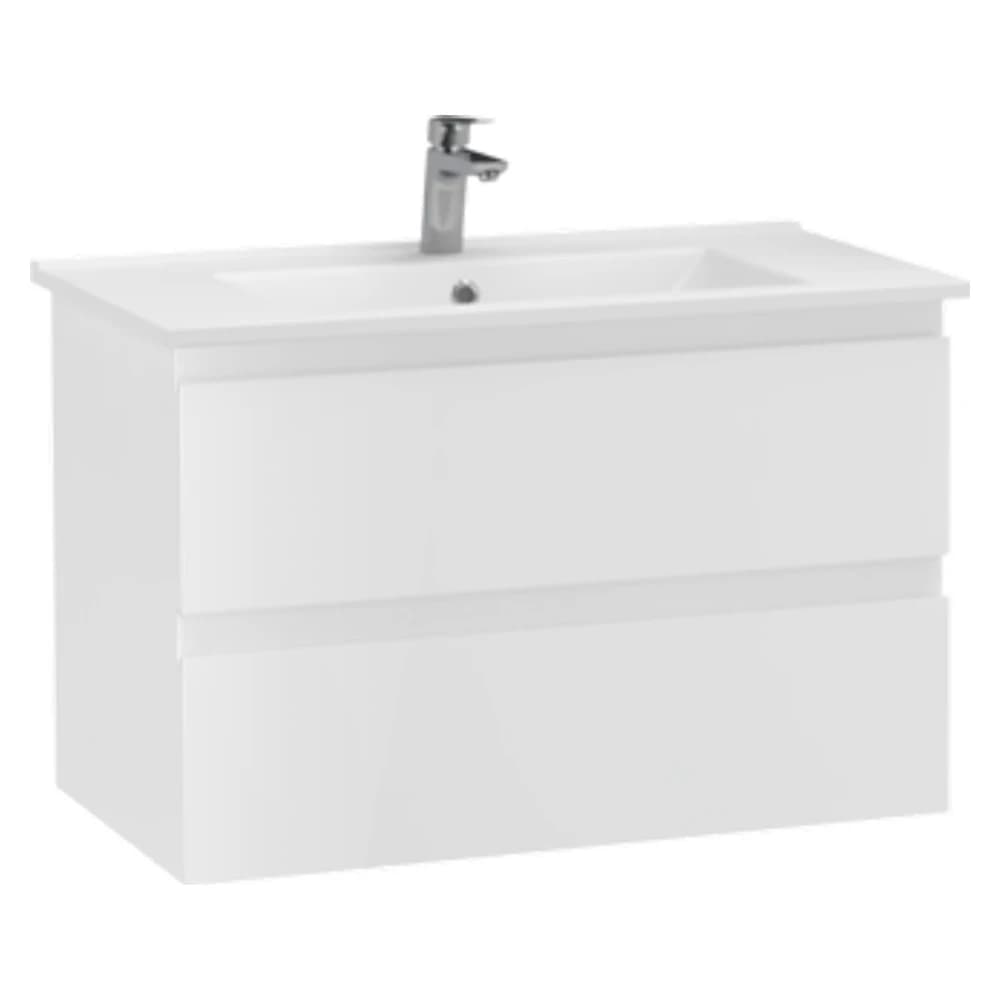 Creavit Alinda 80 Cm Parlak Beyaz Lavabo Dolabı