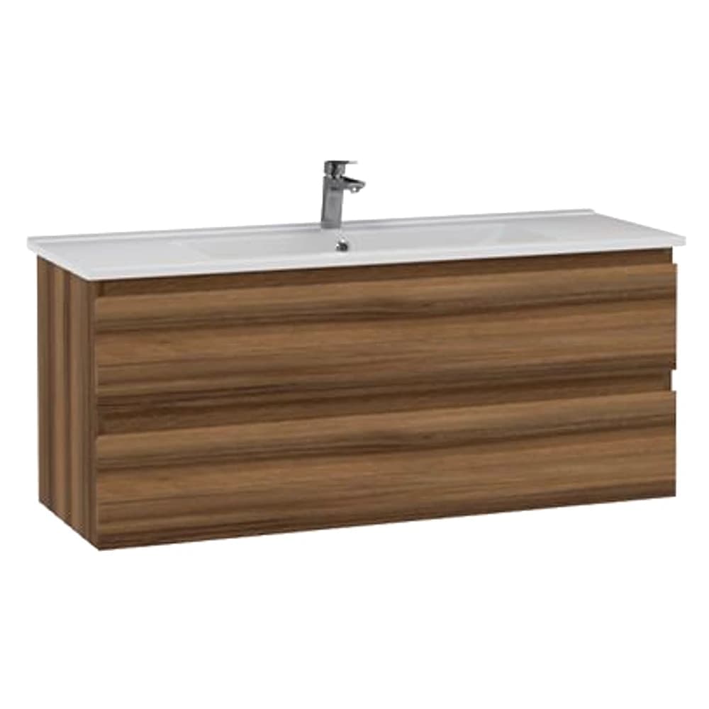 Creavit Alinda 120 Cm Açık Ceviz Lavabo Dolabı